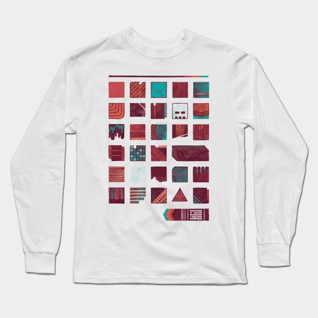 Swatches Long Sleeve T-Shirt by againstbound